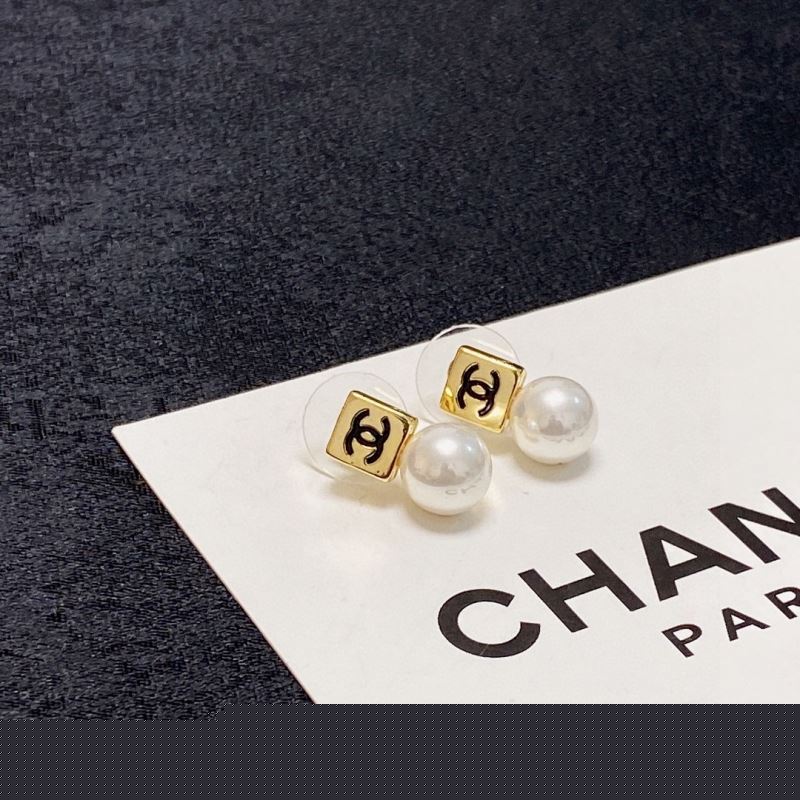 Ch*el earrings